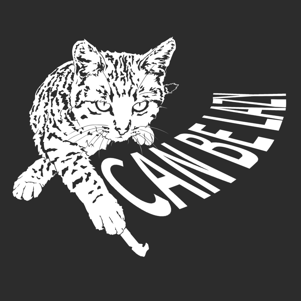 カラー猫T(濃色)