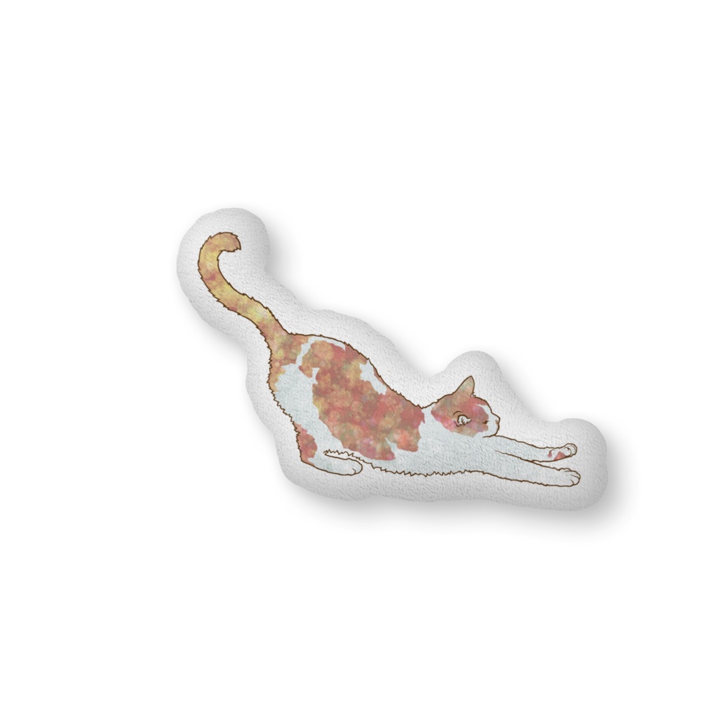 猫クッション(H30×W37cm)