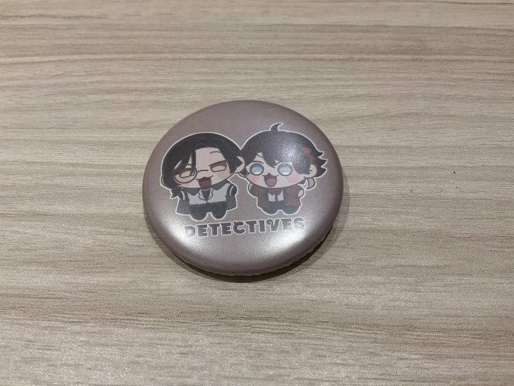 『非公式』Detectives and ORIENS アクキー&缶バッジ
