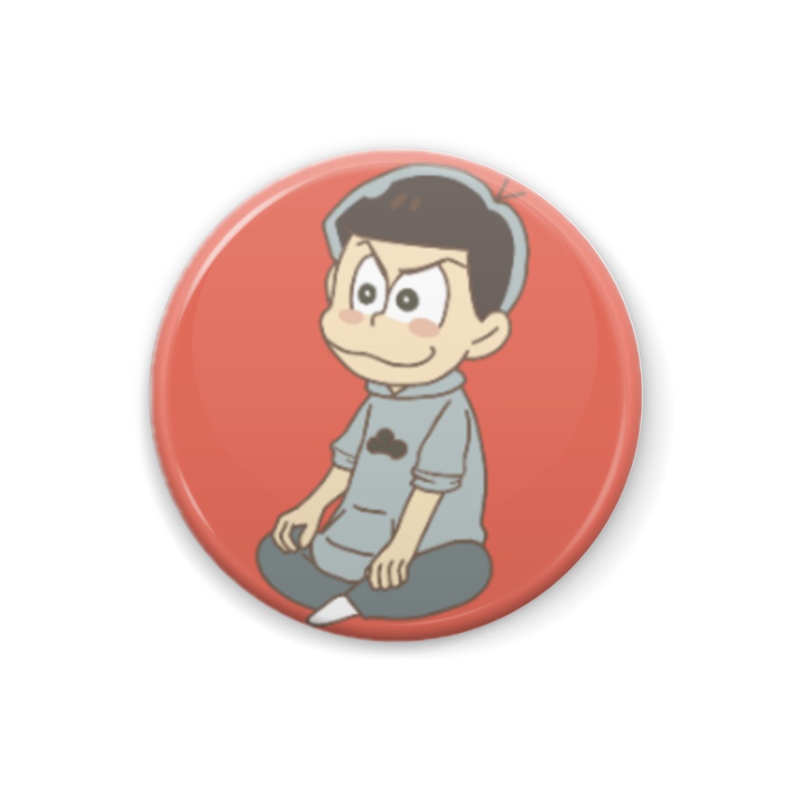 おそ松さん缶バッジ(カラ松)