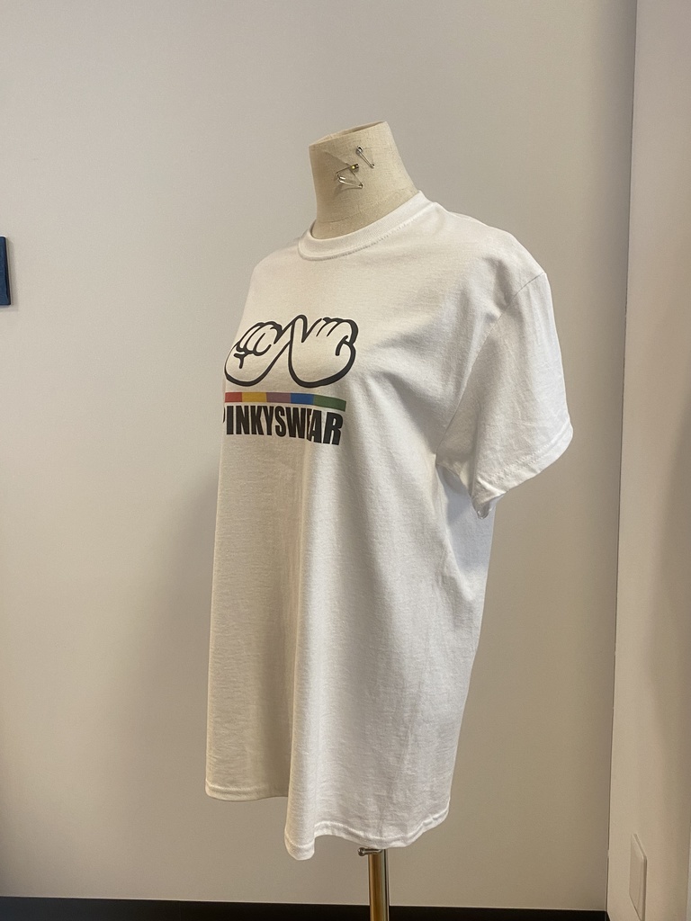 カラーライン ロゴTシャツ