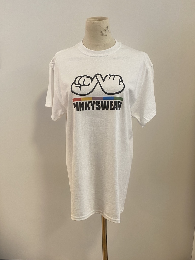 カラーライン ロゴTシャツ