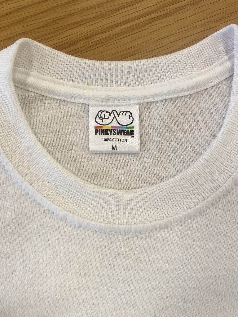 カラーライン ロゴTシャツ