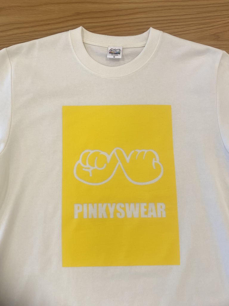 ワンカラー ビッグロゴ イエロー