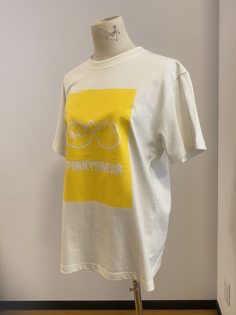 ワンカラー ビッグロゴ イエロー
