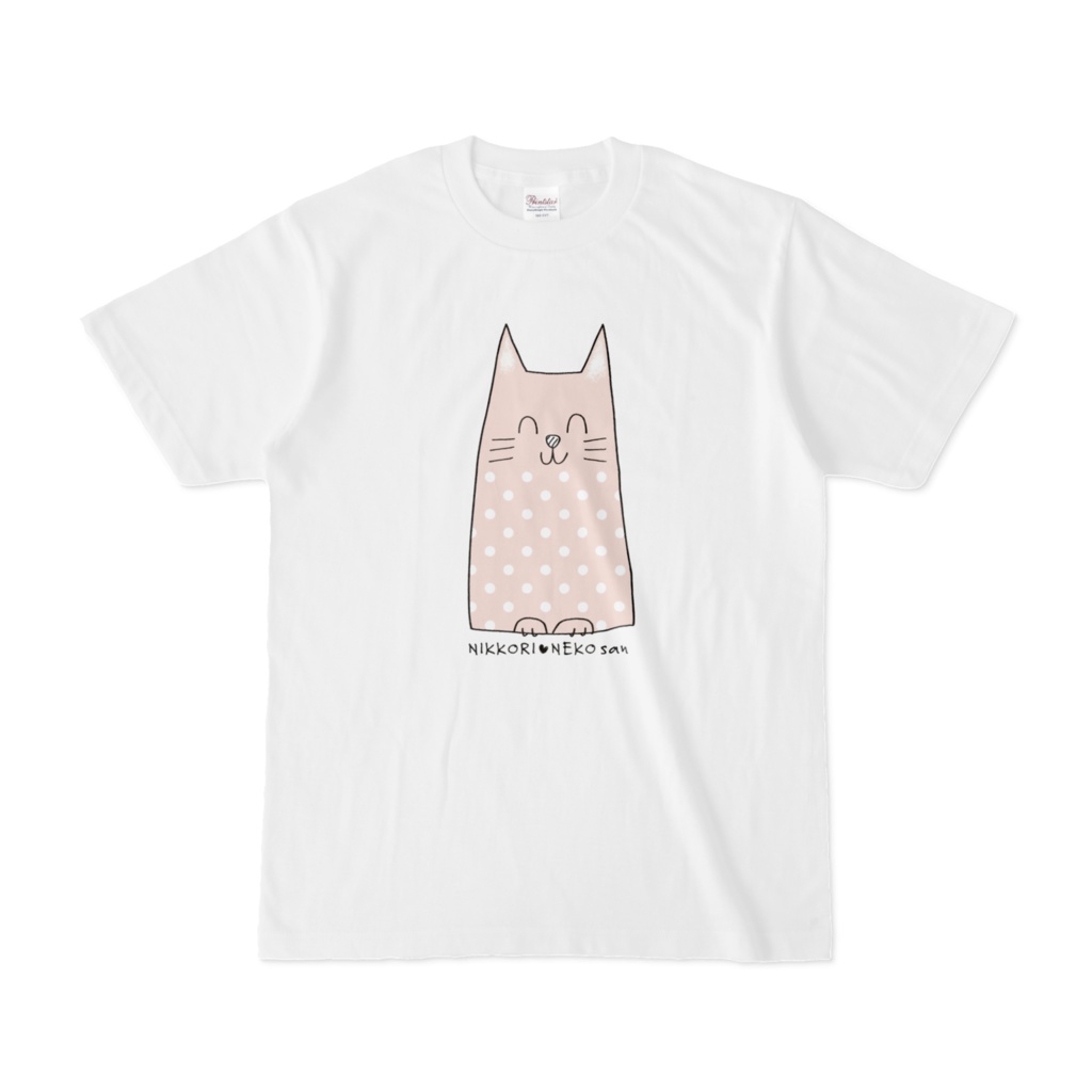 ずんどう猫さん（にっこり）Ｔシャツ