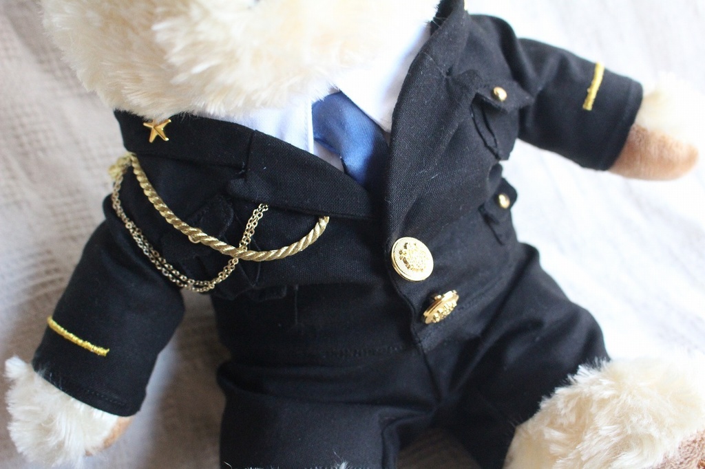 ぬいお洋服礼服セット