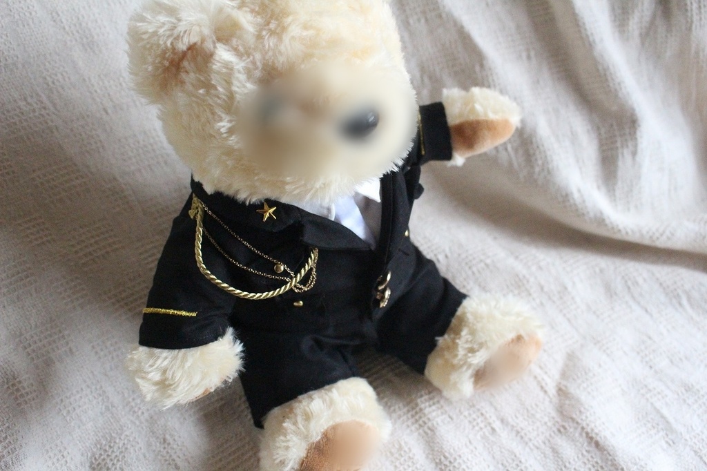 ぬいお洋服礼服セット