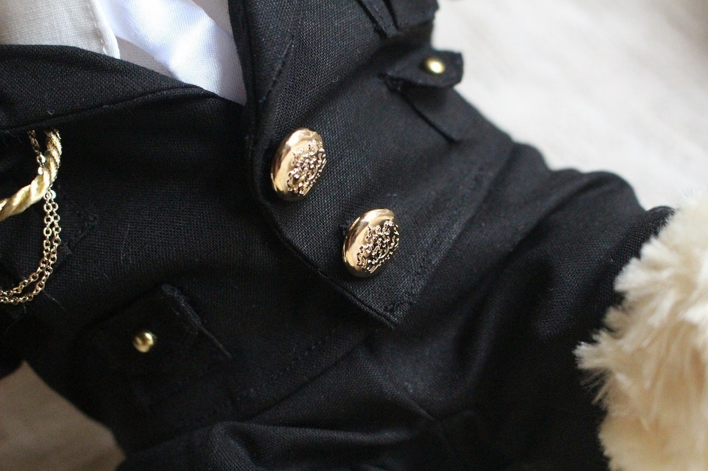 ぬいお洋服礼服セット