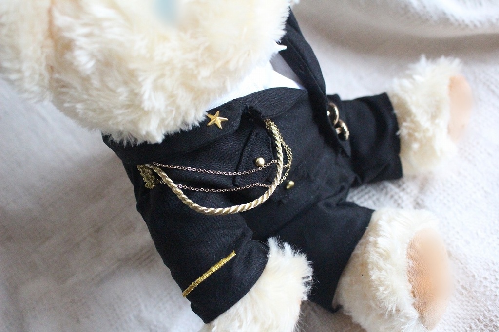 ぬいお洋服礼服セット