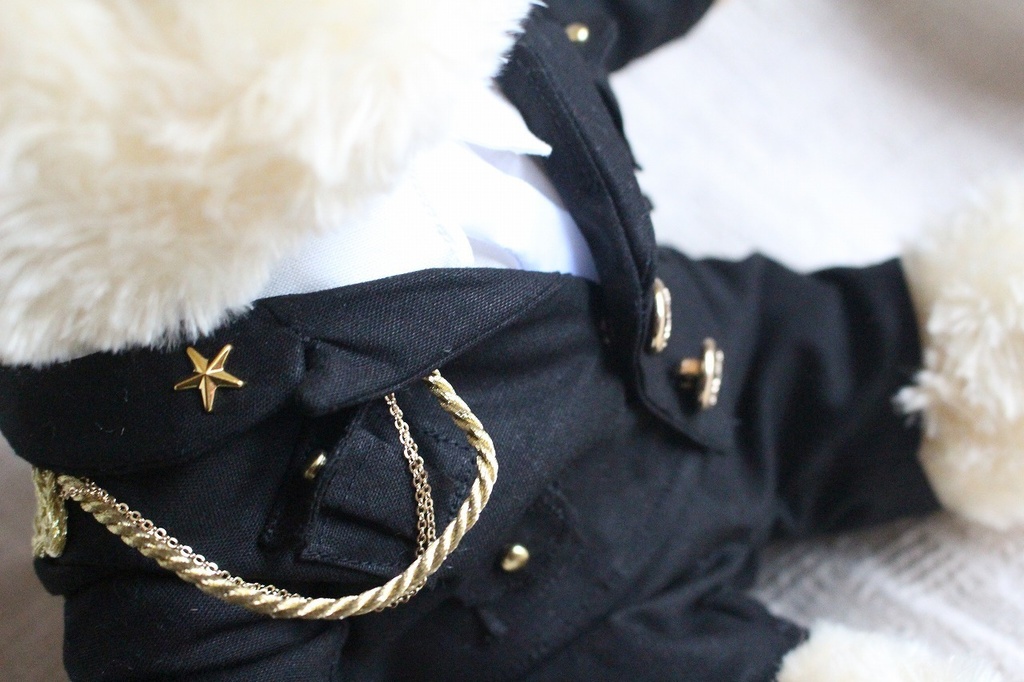 ぬいお洋服礼服セット