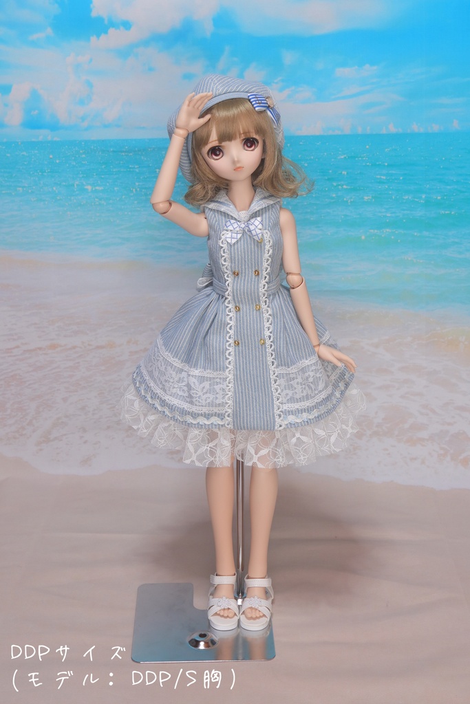 ※販売終了※(個別受注のみ可)【DD・DDP・MDD】マリンワンピースセット<送料無料>