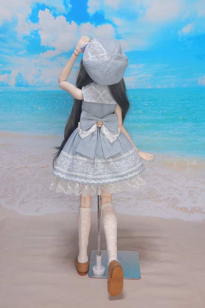 ※販売終了※(個別受注のみ可)【DD・DDP・MDD】マリンワンピースセット<送料無料>