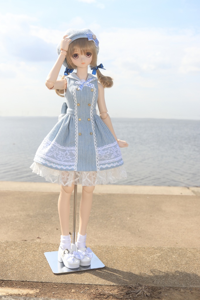 ※販売終了※(個別受注のみ可)【DD・DDP・MDD】マリンワンピースセット<送料無料>