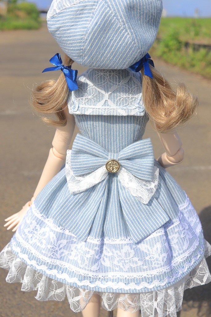 ※販売終了※(個別受注のみ可)【DD・DDP・MDD】マリンワンピースセット<送料無料>