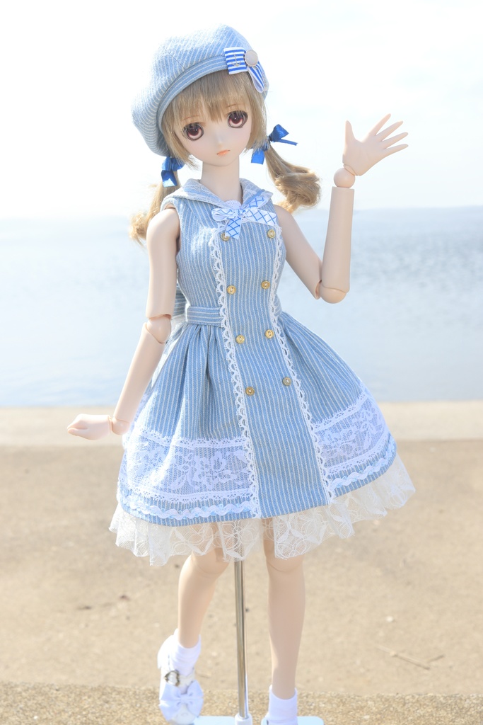 ※販売終了※(個別受注のみ可)【DD・DDP・MDD】マリンワンピースセット<送料無料>