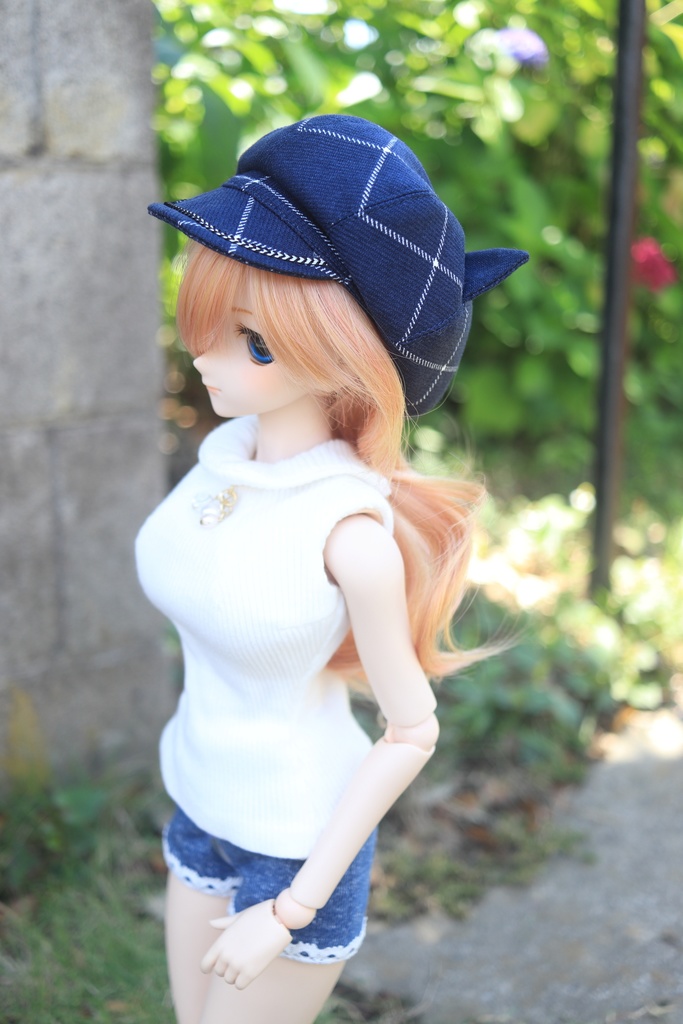 ※展示のみ※(再販不可)【DD・MDD】ねこみみキャスケット<送料無料>