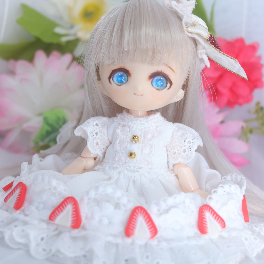 【オビツ11】ショートケーキドレス<送料無料>