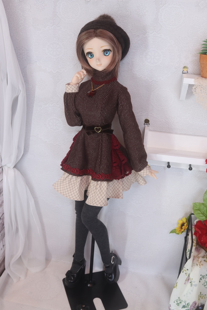 ※展示のみ※(再販不可)　☆2着限定☆【DDdy・DD(L胸)】チョコレートワンピースセット＜送料無料＞　