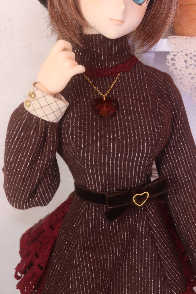 ※展示のみ※(再販不可)　☆2着限定☆【DDdy・DD(L胸)】チョコレートワンピースセット＜送料無料＞　