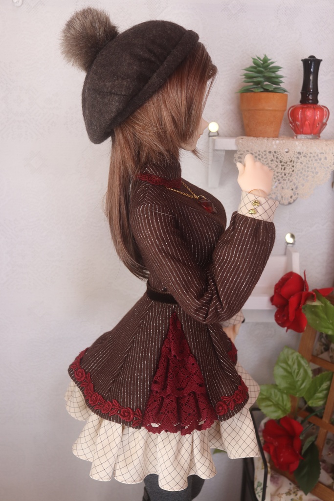 ※展示のみ※(再販不可)　☆2着限定☆【DDdy・DD(L胸)】チョコレートワンピースセット＜送料無料＞　