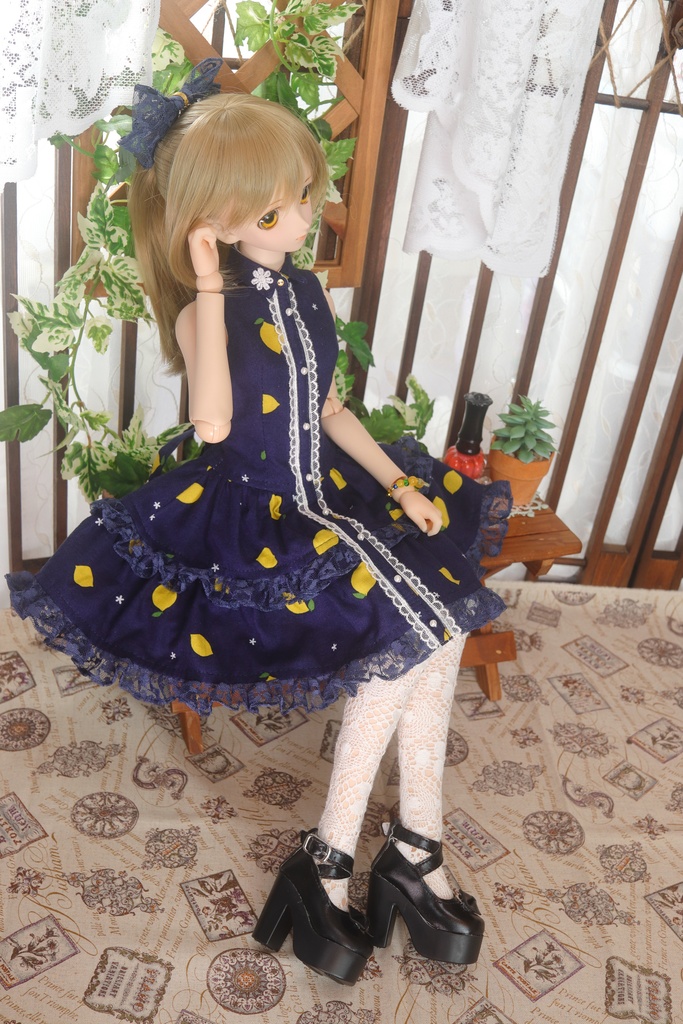 ※販売終了※(個別受注のみ可)【SD・DD(M胸)】レモンワンピースセット〈送料無料※クリックポスト〉