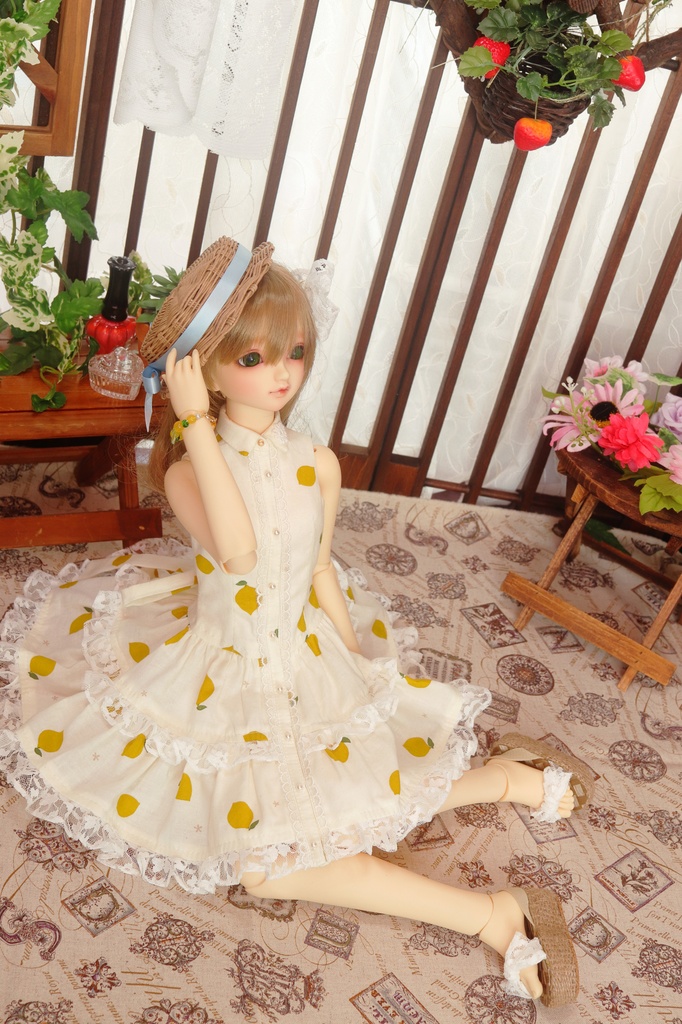 ※販売終了※(個別受注のみ可)【SD・DD(M胸)】レモンワンピースセット〈送料無料※クリックポスト〉