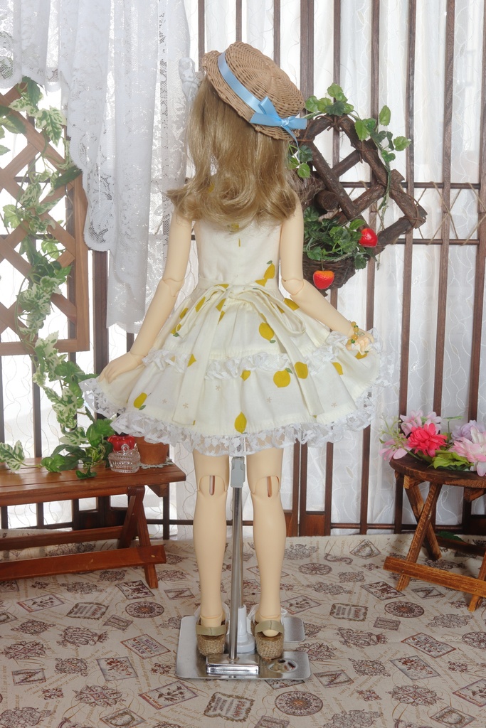 ※販売終了※(個別受注のみ可)【SD・DD(M胸)】レモンワンピースセット〈送料無料※クリックポスト〉