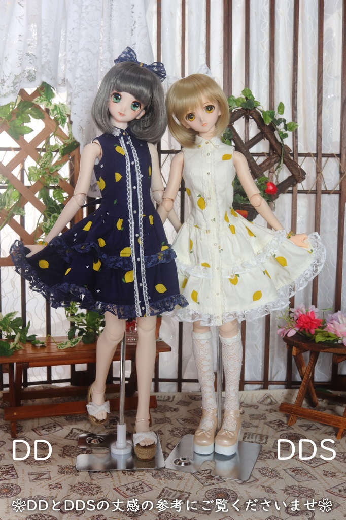 ※販売終了※(個別受注のみ可)【SD・DD(M胸)】レモンワンピースセット〈送料無料※クリックポスト〉