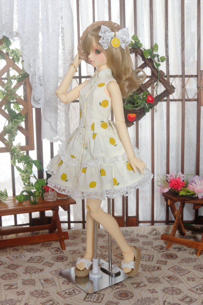 ※販売終了※(個別受注のみ可)【SD・DD(M胸)】レモンワンピースセット〈送料無料※クリックポスト〉