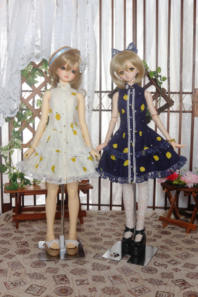 ※販売終了※(個別受注のみ可)【SD・DD(M胸)】レモンワンピースセット〈送料無料※クリックポスト〉