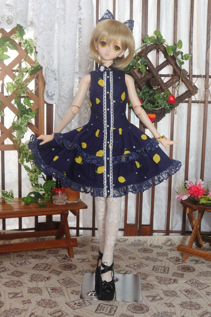 ※販売終了※(個別受注のみ可)【SD・DD(M胸)】レモンワンピースセット〈送料無料※クリックポスト〉