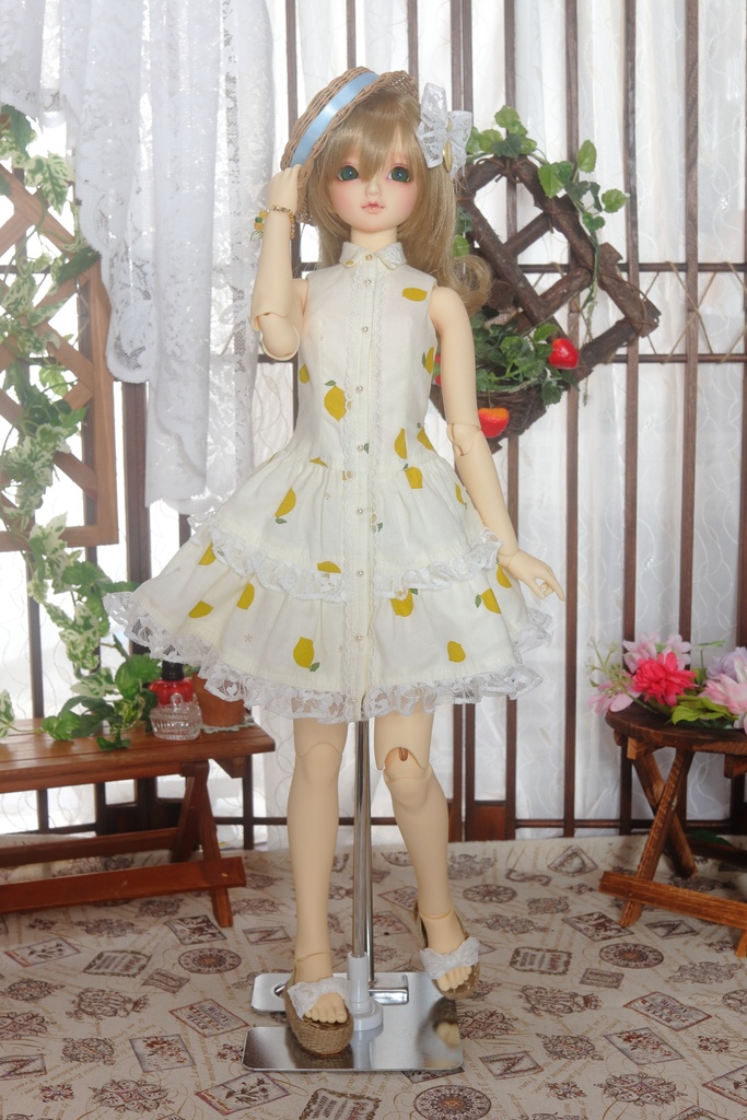 ※販売終了※(個別受注のみ可)【SD・DD(M胸)】レモンワンピースセット〈送料無料※クリックポスト〉