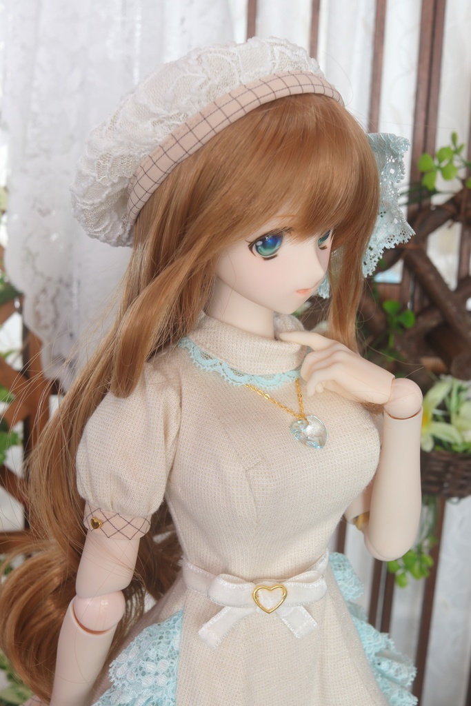 ※展示のみ※(再販不可)【DDdy・DD(L胸)】ホワイトチョコレートワンピースセット<送料無料>