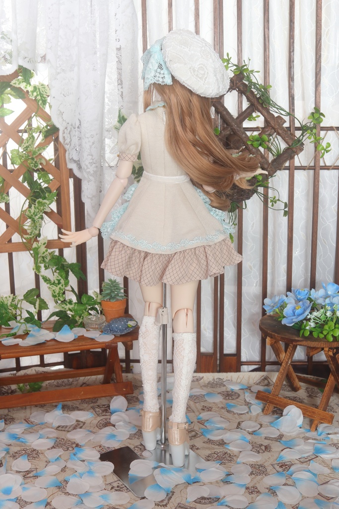 ※展示のみ※(再販不可)【DDdy・DD(L胸)】ホワイトチョコレートワンピースセット<送料無料>