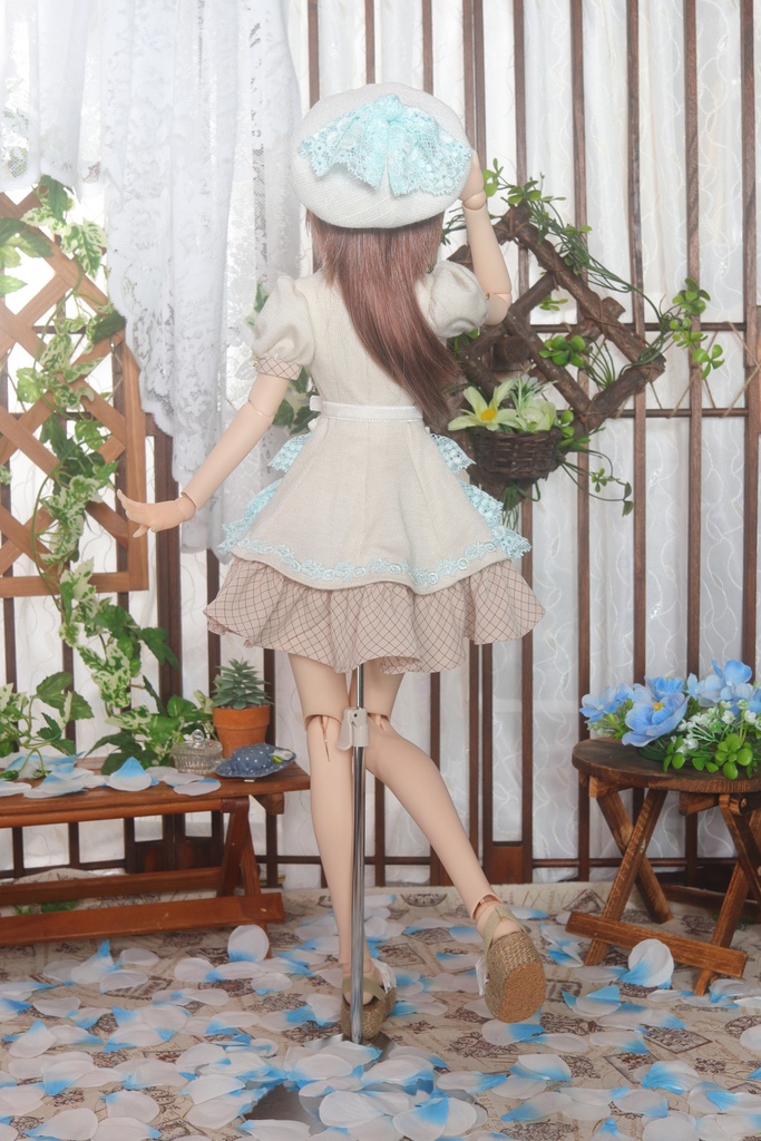 ※展示のみ※(再販不可)【DDdy・DD(L胸)】ホワイトチョコレートワンピースセット<送料無料>