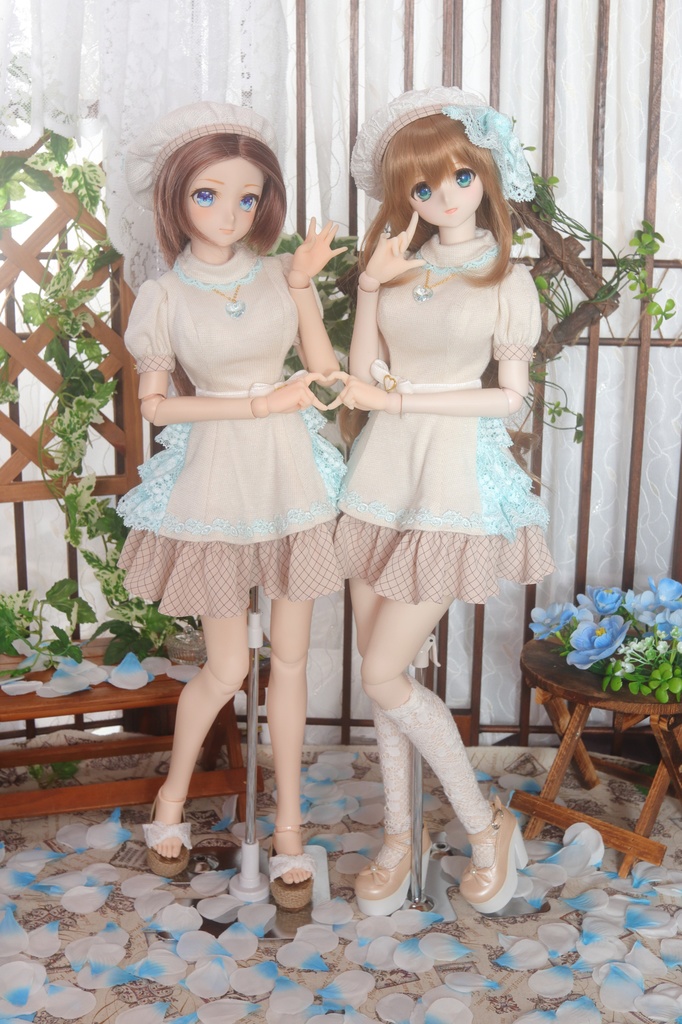 ※展示のみ※(再販不可)【DDdy・DD(L胸)】ホワイトチョコレートワンピースセット<送料無料>