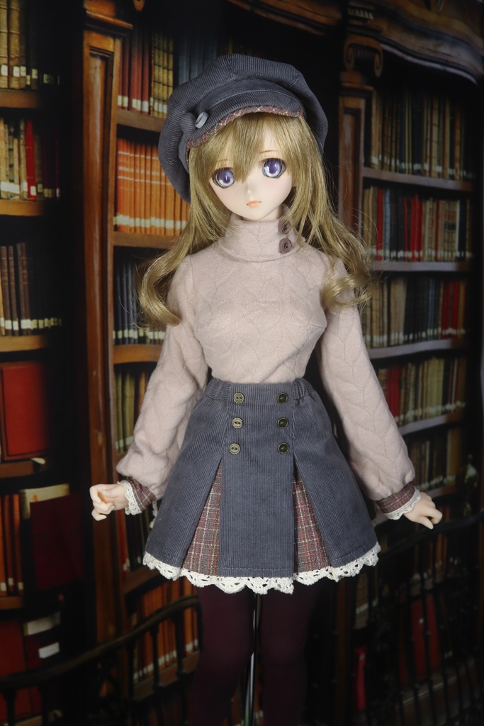 ※展示のみ※(再販不可) 【DD・DDdy等】2022AWねこみみキャスケット&トータルコーディネートセット<送料無料>