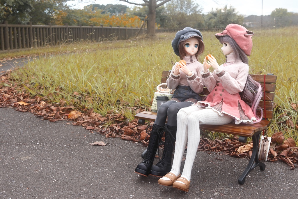 ※展示のみ※(再販不可) 【DD・DDdy等】2022AWねこみみキャスケット&トータルコーディネートセット<送料無料>