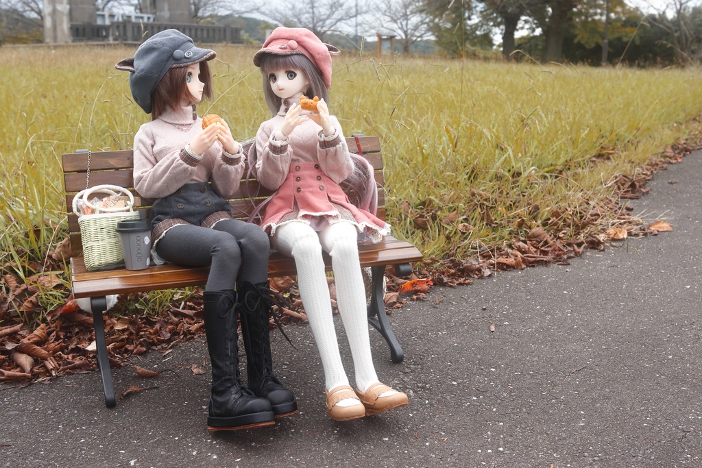 ※展示のみ※(再販不可) 【DD・DDdy等】2022AWねこみみキャスケット&トータルコーディネートセット<送料無料>