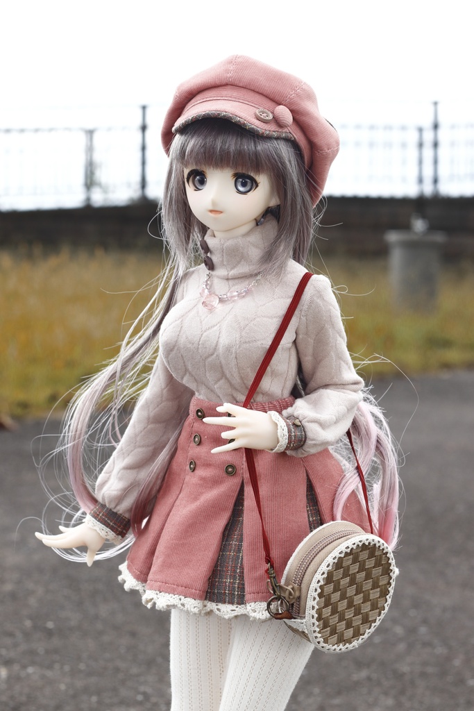 ※展示のみ※(再販不可) 【DD・DDdy等】2022AWねこみみキャスケット&トータルコーディネートセット<送料無料>