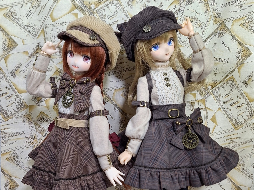 【DD·DDP(MDD)】スチームパンク風コーデセット