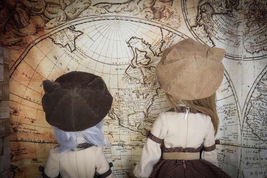 ※販売終了※(個別受注のみ可※注記あり)【DD·SD】2023AWねこみみキャスケット〈送料無料〉