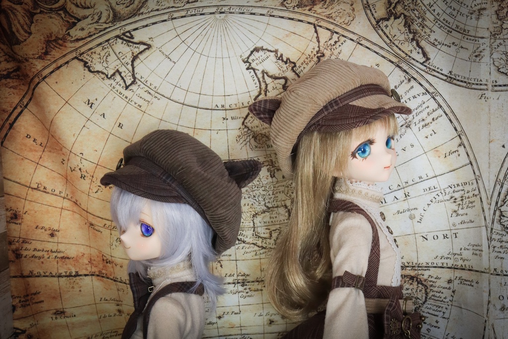 ※販売終了※(個別受注のみ可※注記あり)【DD·SD】2023AWねこみみキャスケット〈送料無料〉