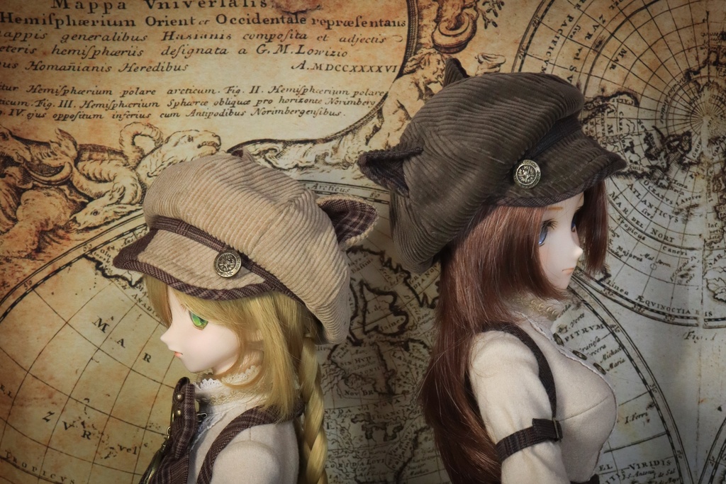 ※販売終了※(個別受注のみ可※注記あり)【DD·SD】2023AWねこみみキャスケット〈送料無料〉