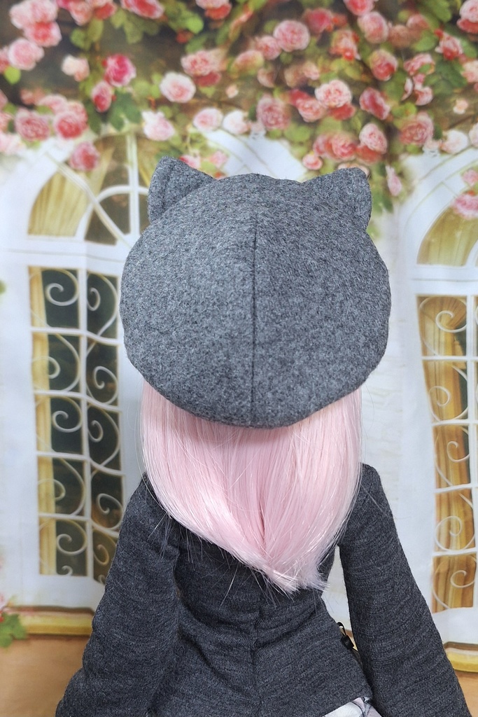 【DD,SD向け】うさみみベレー帽☆通販限定おまけつき☆<送料無料>