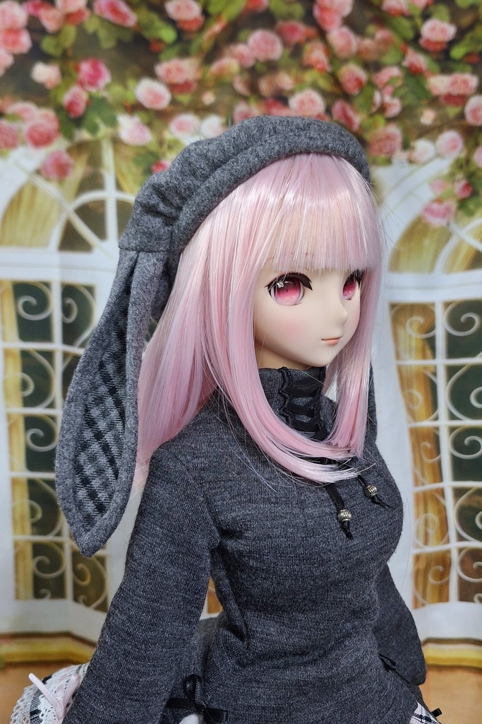 【DD,SD向け】うさみみベレー帽☆通販限定おまけつき☆<送料無料>