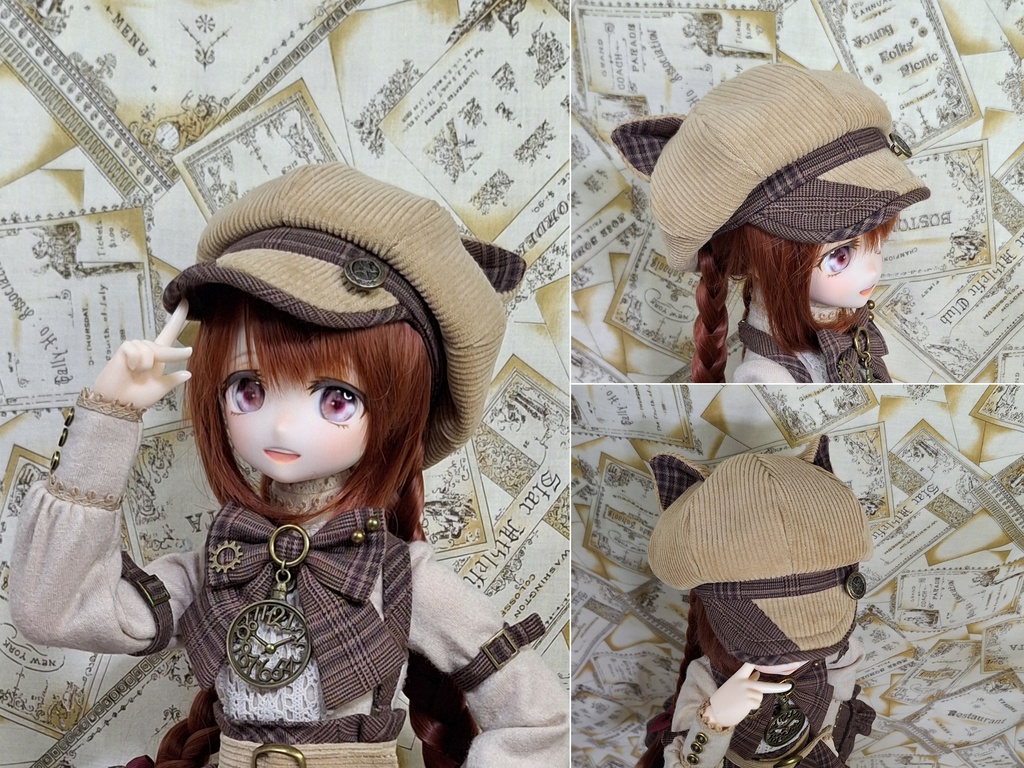 【SD,DD向け】2023AWねこみみキャスケットVer.2.0〈送料無料〉