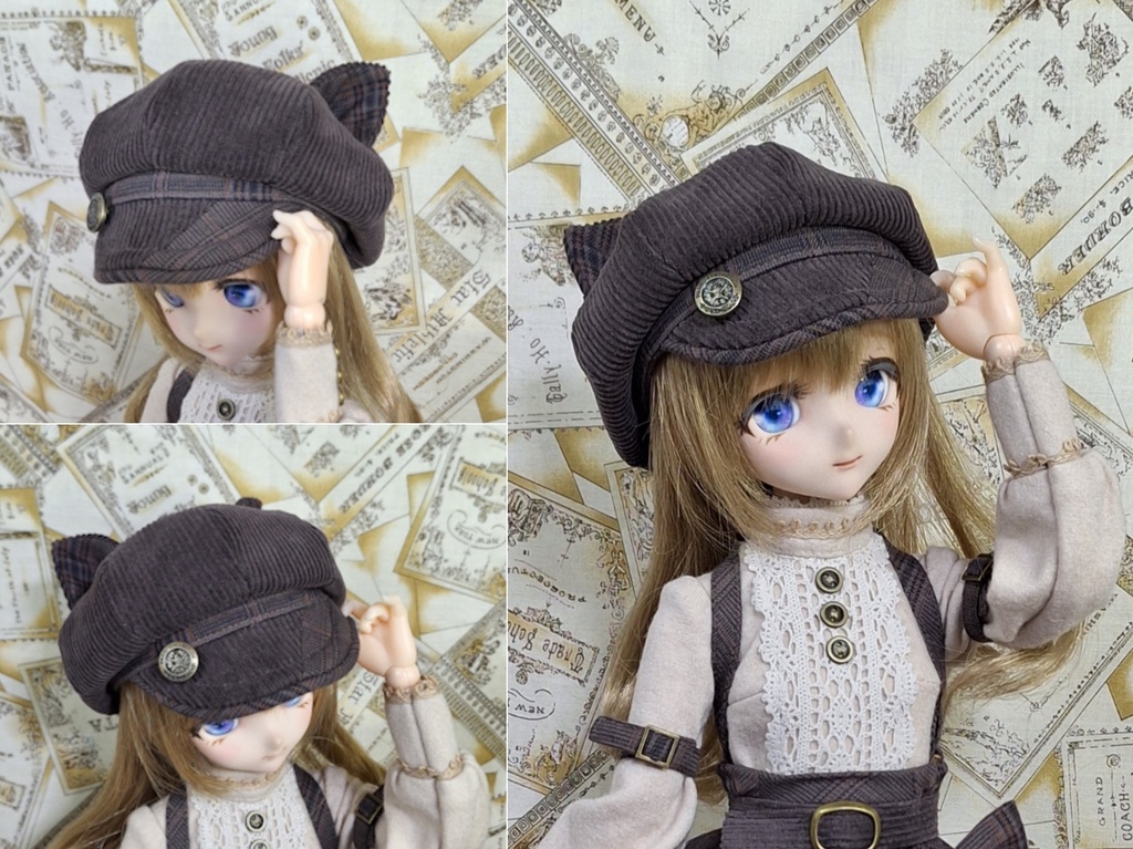 【SD,DD向け】2023AWねこみみキャスケットVer.2.0〈送料無料〉