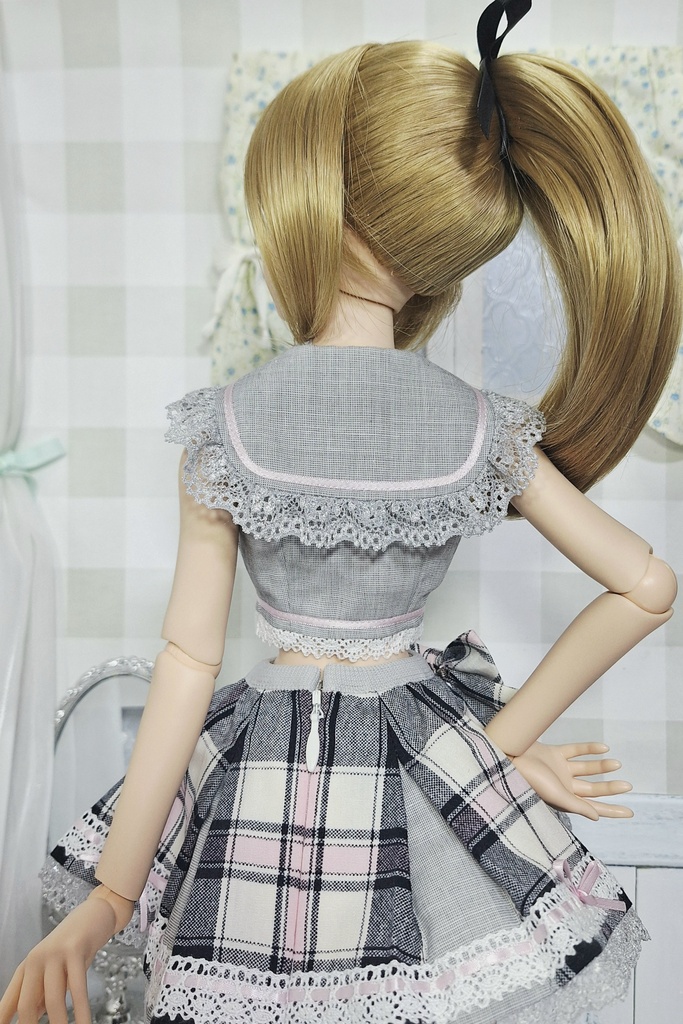 【DD,DDdy】ショートセーラーノースリーブ【トップス単品】
